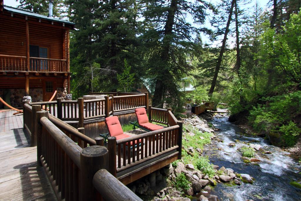 Log Cabin On The Stream Sundance, Utah Exterior foto