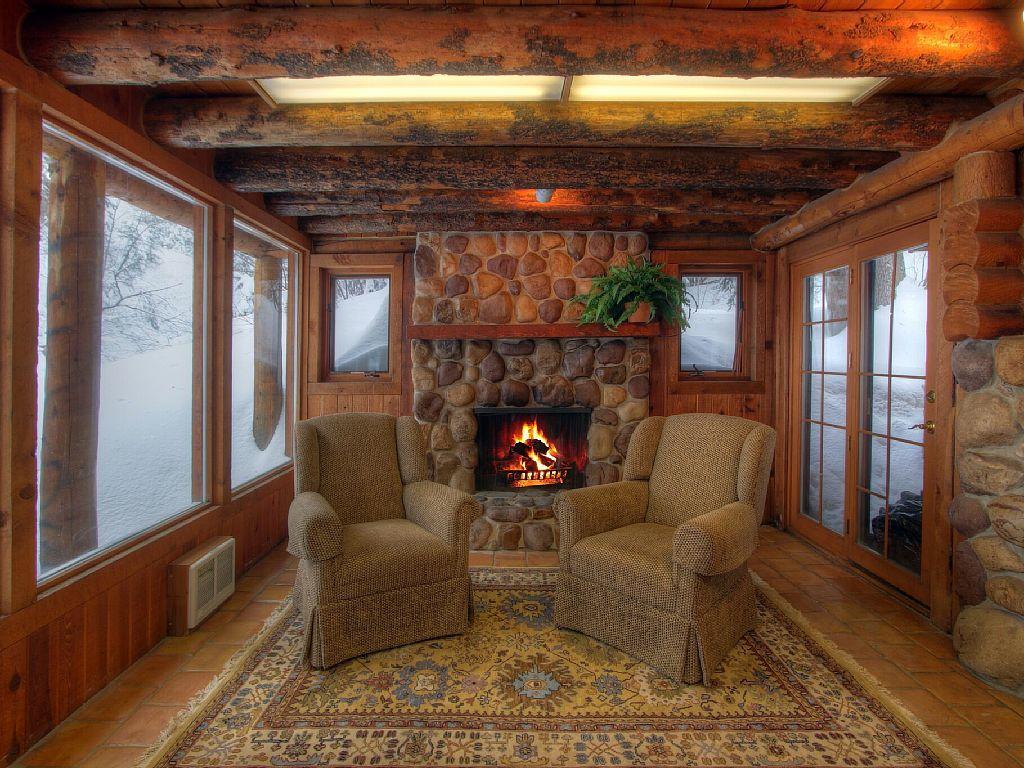 Log Cabin On The Stream Sundance, Utah Exterior foto